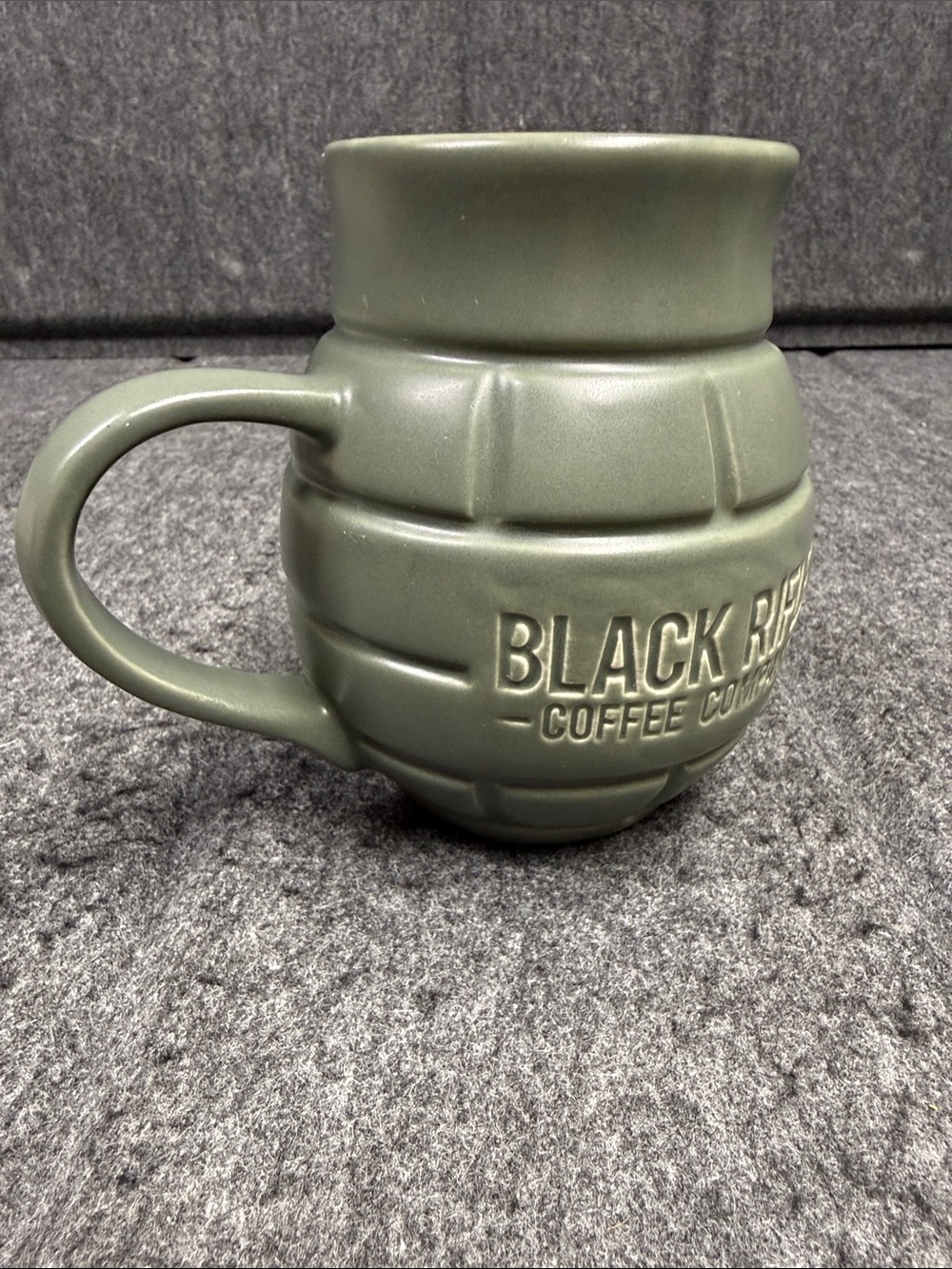 Black Rifle Coffee Company Olive Green Grenade Mug - Picture 6 of 9
